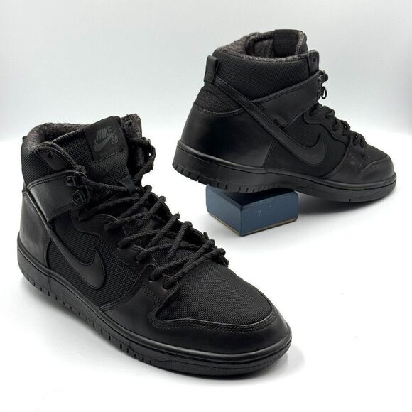 Nike SB Zoom Dunk High Pro BOTA 'Black' - Rare - Picture 1 of 8